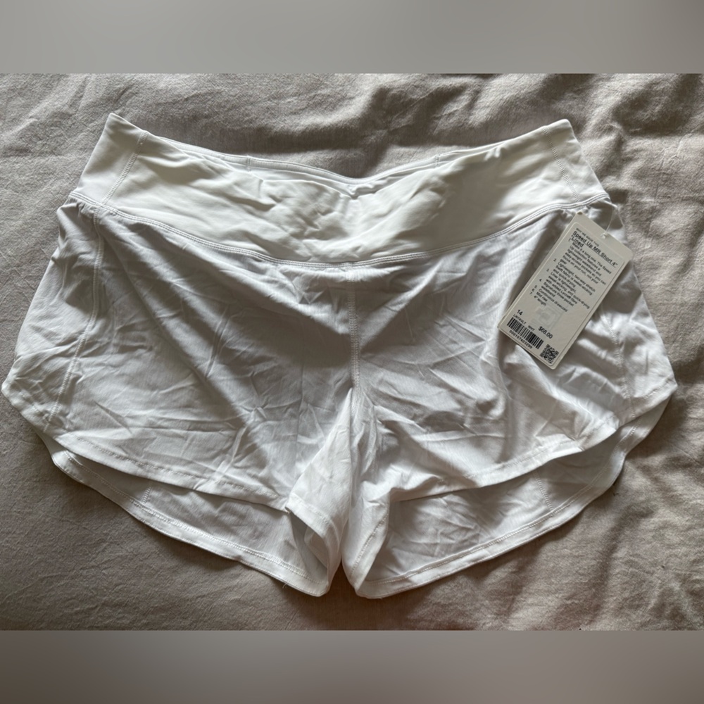 lululemon Speed Up MR Short 4" Shorts size 14